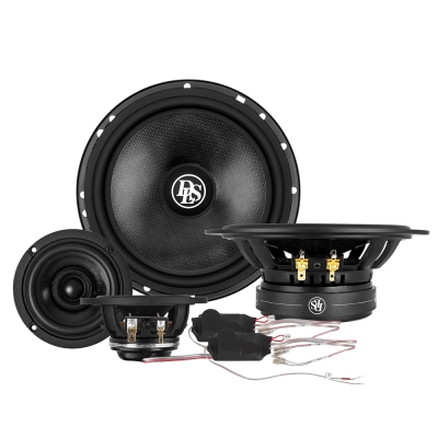 DLS Cruise og Reference, 6.5 tommer 3-vejs kitsystem med koaksial