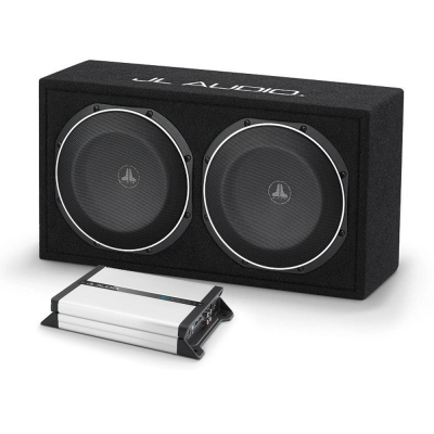 JL Audio CS210LG-TW1 med JL Audio JD1000/1, baspakke med 2x10 tommer