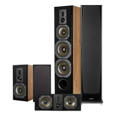 Dynavoice Definition DF-8II 5.0 højttalerpakke, eg