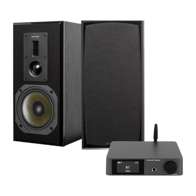 Dynavoice CA802BT & Definition DM-6II i sort, stereopakke