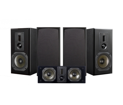 Dynavoice Definition DM-6 MKII med DC-5 5.0 højttalerpakke, sort