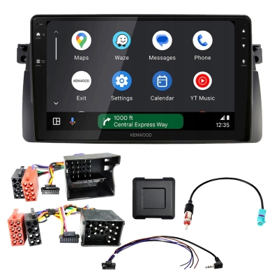 Kenwood DMX80AXS bilstereopakke til BMW 3-serie E46 1998-2007