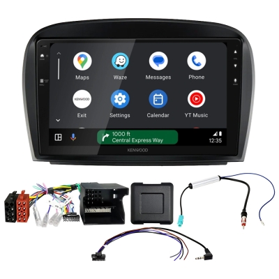 Kenwood DMX80AXS bilstereopakke til Mercedes SL R230 2006-2012