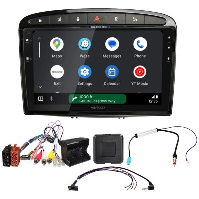 Kenwood DMX80AXS bilstereopakke til Peugeot 308 och 408