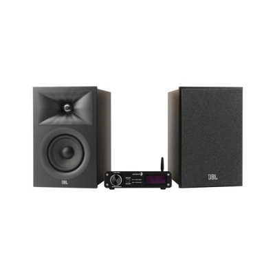 Dayton Audio DTA-PRO med JBL Stage 240B, 2.0 stereopakke i sort
