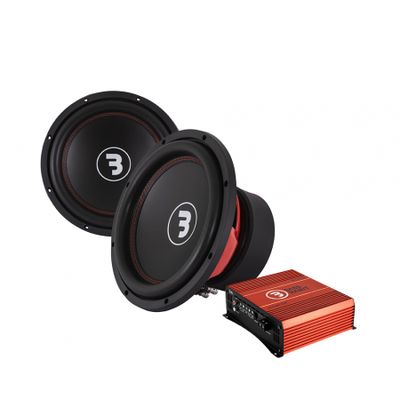 Bass Habit Elite E300D1 & SPL ELITE 2100.1DF, basspakke