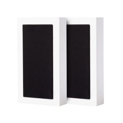 2-pak DLS Flatbox Midi væghøjttalere i hvid