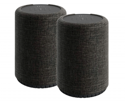 2-pak Audio Pro G10, mørkegrå stemmestyret smarthøjttaler