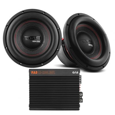 2-pack DS18 GEN-XX10.4DHE & GAS MAD A2-1200.1DFL, baspakke