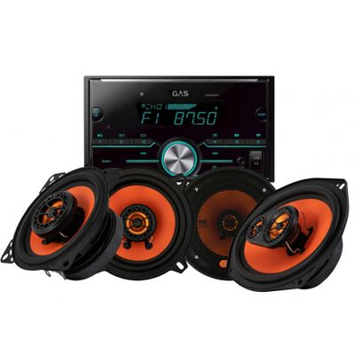 GAS GMA252BTR & GAS MAD X1-højttalere, bilstereopakke