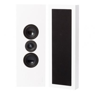2-pak DLS Flatbox XL on-wall højttalere, mat hvid
