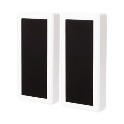 2-pak DLS Flatbox M-One on-wall, mat hvid