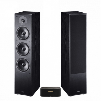 Marantz Model M1 & sorte Magnat MS70, 2.0 stereopakke