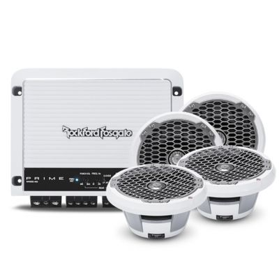 Rockford Fosgate PM262 + M400-4D Marinförstærker
