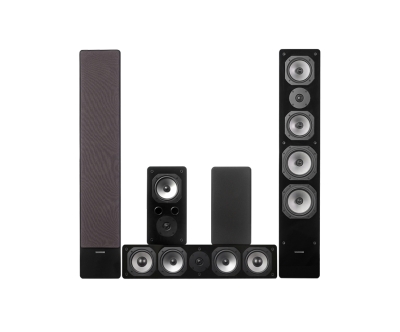 Dynavoice Challenger M-65 EX med center og surround, 5.0 højttalerpakke