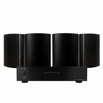 Dayton Audio MA1260 & 2 par svarta DLS MB6i för gymmet eller uteplatsen