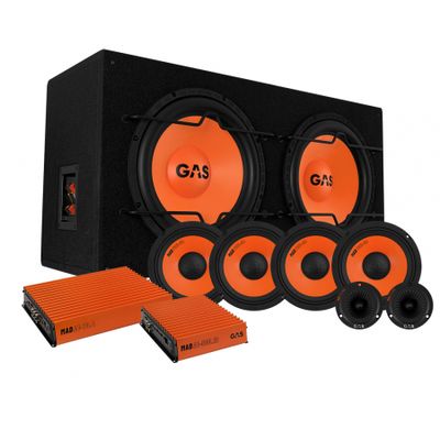 GAS MAD B1-212 helhedspakke med 4-pak MAD PM1-64