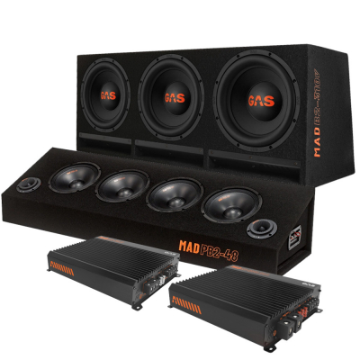 GAS MAD B2-310V med PB2-48, raggarpakke med forstærker