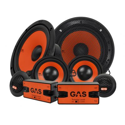 GAS MAD K2-64 & MAD M2-34, 3-vejs 6.5 tommer kitsystem