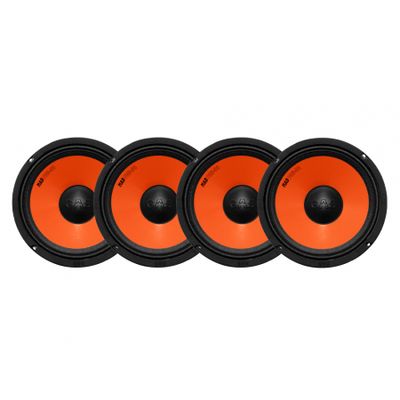 4-pak GAS MAD PM1-84, 8 tommer midbas