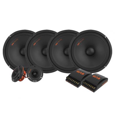 4-pak GAS MAD PM2-104 med PT2-254 SPL-pakke, medium