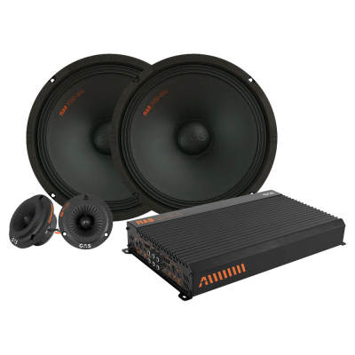 GAS MAD PM2-104 & MAD PT1-254 SPL-pakke med forstærker, small