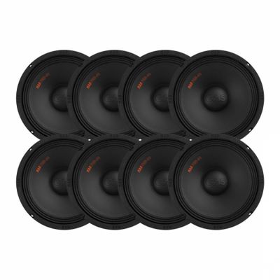 8-pak GAS MAD PM2-104, fantastisk 10 tommer mellembas