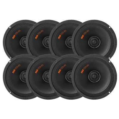 8-pak GAS MAD PX2-64, fantastisk 6.5 tommer koaksialhøjttaler