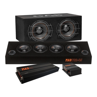 GAS MAX B1-212 raggarpakke med MAD PB2-48 og forstærker