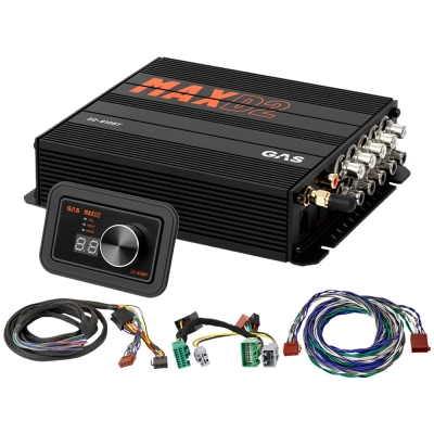 GAS MAX D2-610BT, 10-kanals lydprocessor/DSP til Volvo 2007-2016 (High Performance)