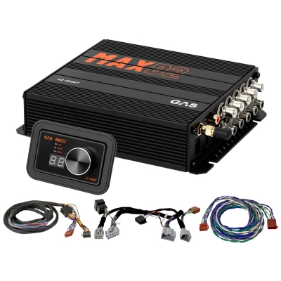 GAS MAX D2-610BT, 10-kanals lydprocessor/DSP til Volvo 2007-2016 (Performance)