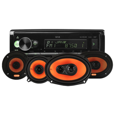 GAS MAX M150-BDX & GAS MAD X2-højttalere, bilstereopakke