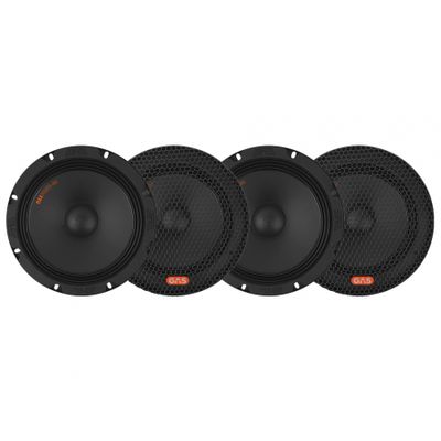 4-pak GAS MAX PMW1-84, 8 tommer bas/midbas