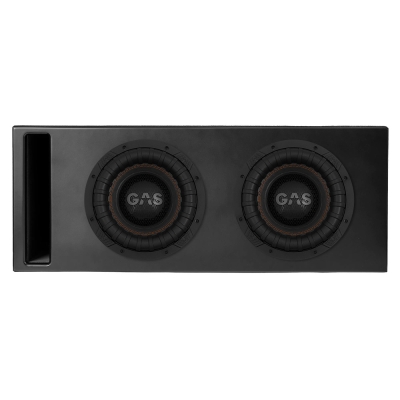 Portet 2x10 tommer Comp-kasse med 2 stk GAS MAX S2-10D1
