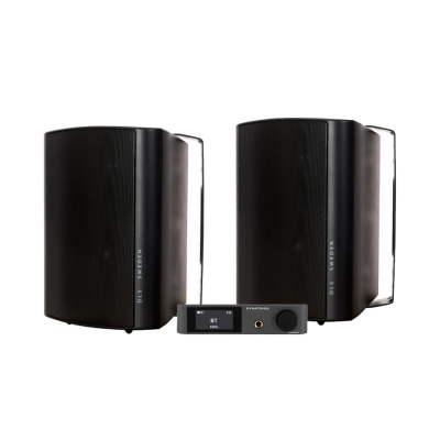 Dynavoice CA802BT & DLS MB5i udendørs højttalere, sort