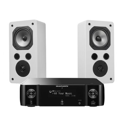 Marantz M-CR511 & Dynavoice Challenger S-5 EX v4 Vit, stereopaket
