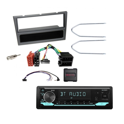 GAS MAD M130-BTN bilstereopakke til Opel 1997-2006, sort/grå