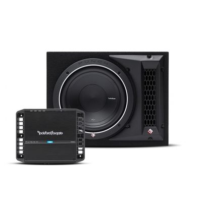 Rockford Fosgate P1-1X10 med Rockford P300X1