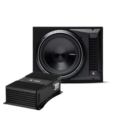 Rockford Fosgate P3 1x12 med Bass Habit SPL ELITE 1000.1DF
