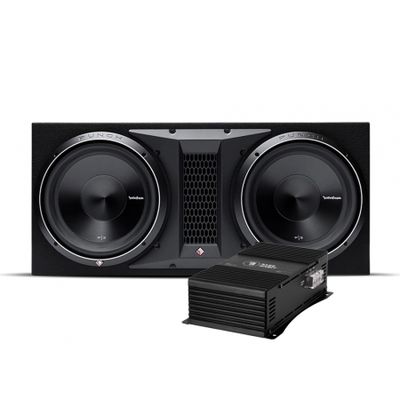 Rockford Fosgate P3 2x12 & Bass Habit SPL ELITE 1000.1DF