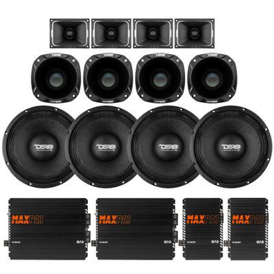 DS18 Pancadão-pakke med trin, X-Large