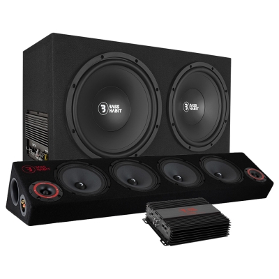 Bass Habit PL212A med SPL64, raggarpakke