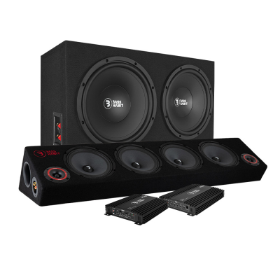 Bass Habit Play PL212 & SPL84 raggerpakke med forstærker