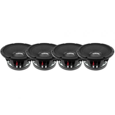 4-pack DS18 Pancadão PRO-1.5KP10.4, ekstrem 10 tommer midbass