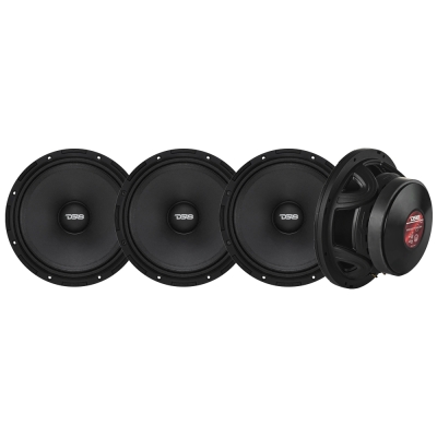 4-pack DS18 PROJECT360.84, 8-tommer midbas/mellemregister