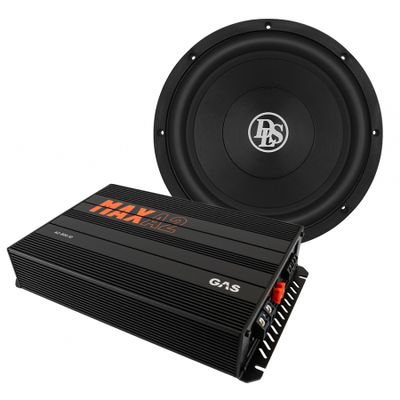 GAS MAX A2-800.1D & Reference RCW12.D2, baspakke