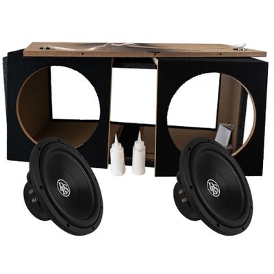 2-pak DLS Reference 2x12 tommer basboks med RCW12.D2, i byggesæt