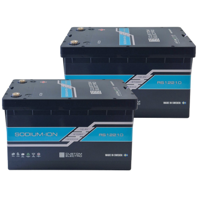 Batteripakke, 2-pak CustomElectro RS 12-210 Sodium-Ion