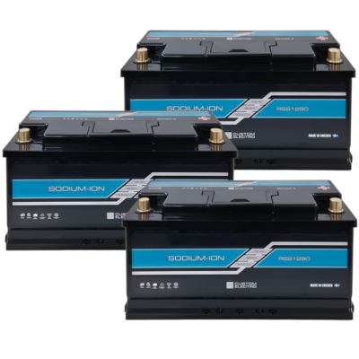 Batteripakke, 3-pak CustomElectro RSS v2 12-90 Sodium-Ion