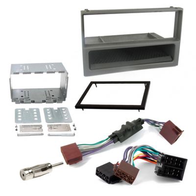 Installationskit 1/2-DIN till Saab 9-5 1997-2005 (utan rattstyrning)